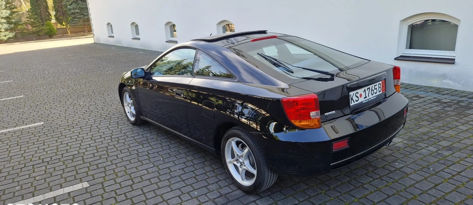 Toyota Celica cena 14999 przebieg: 187300, rok produkcji 2000 z Swarzędz małe 379